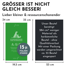 Lade das Bild in den Galerie-Viewer, Hundekotbeutel / Poop Bag für Hunde 300 Stück | Kompostierbar | Biologisch abbaubar | 20 Rollen à 15 Beutel