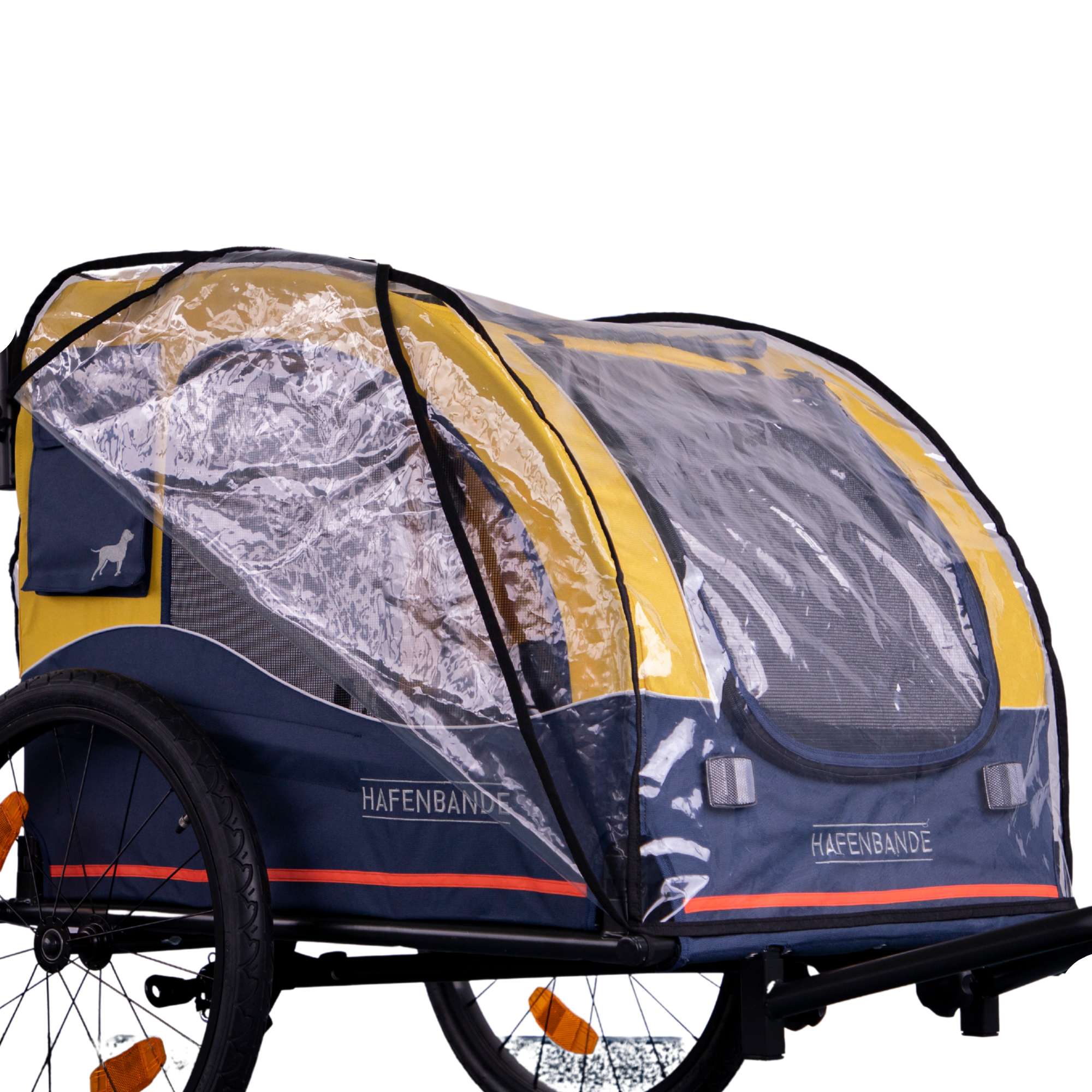 regenplane für fahrradanhänger Cabby L: Regenschutz